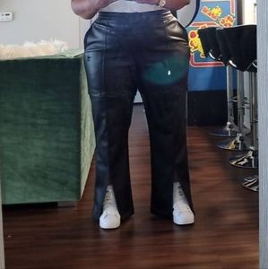 Adidas Leather Track Pants